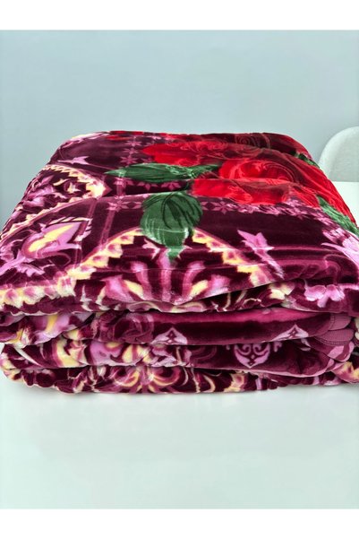 DGL HOME Çift Katlı Battaniye - Çift Kişilik Battal Boy Battaniye - 5 KG (220 x 240 cm)