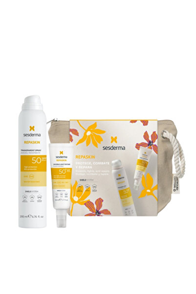 Sesderma Σετ Sesderma: Repaskin Διαφανές, Ενυδατικό & Προστατευτικό, Αντηλιακ...