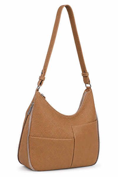 louisiana polo Jkln Women's Shoulder Bag Large Volume Daily Tan Bag Im556-1