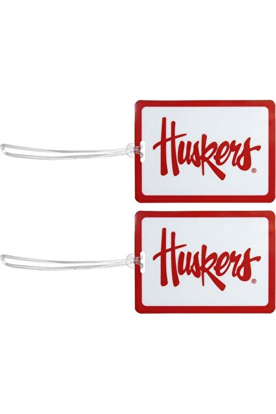 Siskiyou بطاقة أمتعة رياضية من الفينيل NCAA Nebraska Cornhuskers، عبوة من قطع...