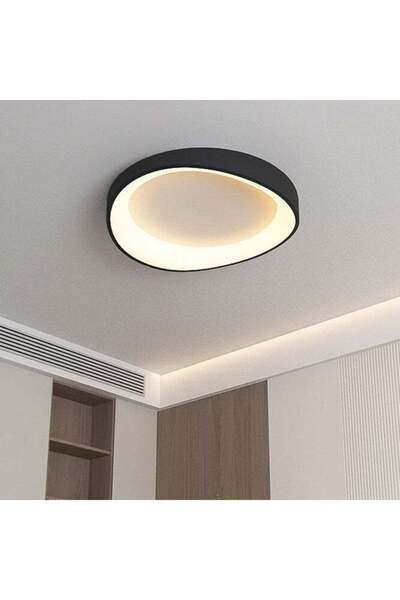 DIGITAL Merchandise Lustra LED cu Telecomanda, PL103/520BK, 29W, Diametru 50c...