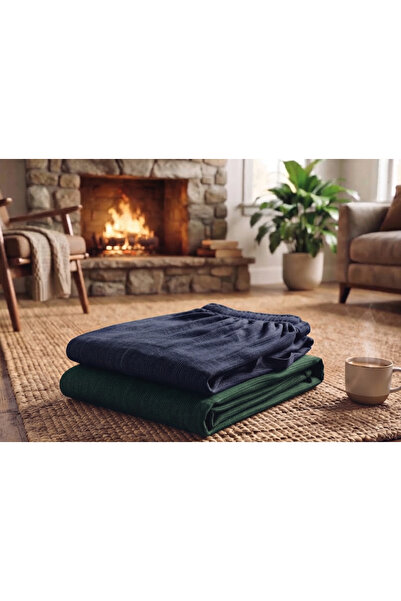 chiara grazia Battal Boy Cotton Wide-Leg Winter Pajama Pants