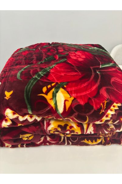 DGL HOME Çift Katlı Battaniye - Çift Kişilik Battal Boy Battaniye - 5 KG (220 x 240 cm)