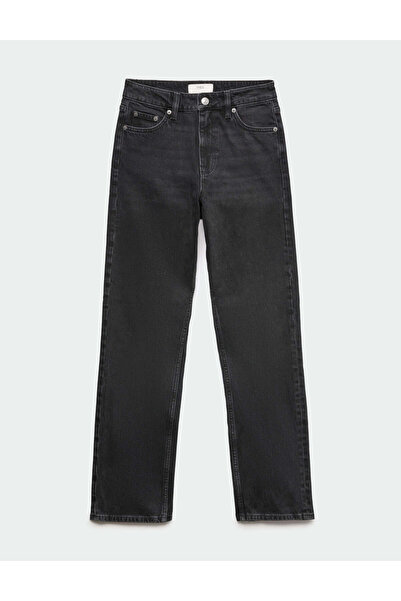 Marks & Spencer Düz Paça Bilek Boy Jean Pantolon