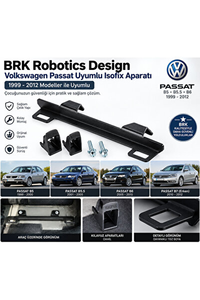 Brk Robotics Design Passat Uyumlu Çocuk Koltuğu Isofix Aparatı Iam