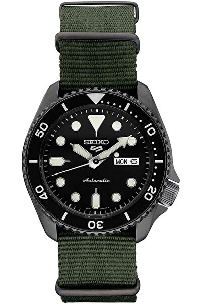 Seiko Srpd91 Automatic Mechanism Date and Day Display Green Color Men's Wrist...