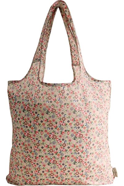 CATH KIDSTON حقيبة تسوق قابلة للطي FWAY SHOP QUEN DITS، H69442، أصفر