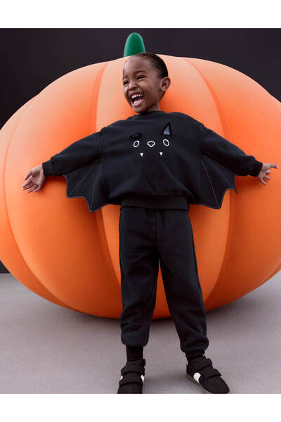 Marks & Spencer Halloween Temalı Çocuk Eşofman Takımı