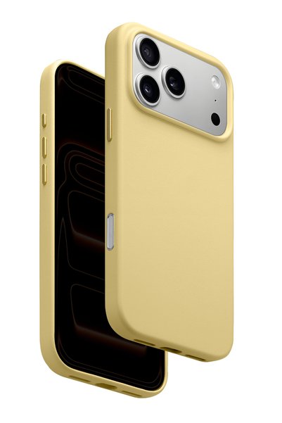 HDD iPhone 18 Pro Max Hbc-475 Pacaya Leather Cover - Yellow