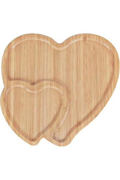 Yelajoy Heart Shaped Charcuterie Board, Heart Cutting Board Serving Platter V...