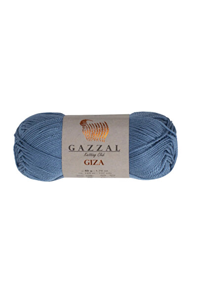 Gazzal Giza 100% Mercerized Cotton Knitting Yarn 50 Gr 125 m – 1 Piece-2479