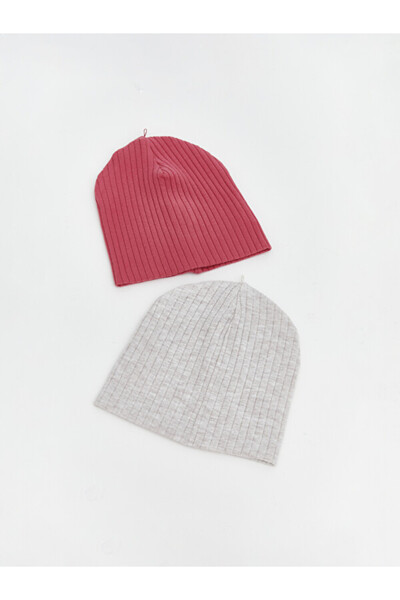 LC Waikiki Timeless Clothing & Timeless Choices Classic Baby Girl Beanie 2-Pack