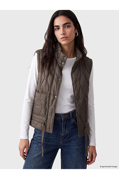 LC Waikiki Timeless Clothing & Timeless Choices Quilted Loose-Fit Women's Puf...