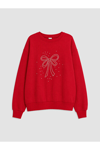 LC Waikiki Timeless Clothing & Timeless Choices Stoned Girls' Thick Sweatshirt