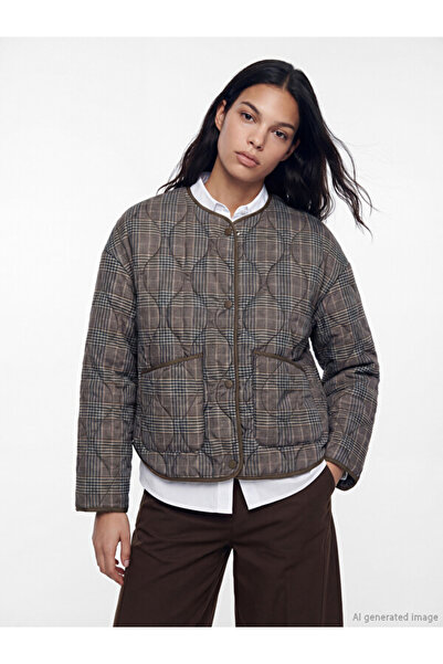 LC Waikiki Timeless Clothing & Timeless Choices Zero Roba Collar Checkered Em...