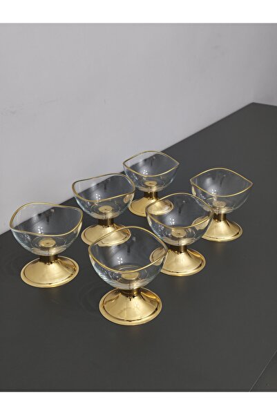 PARILTI HOME COLLECTİON Σετ 6 στρογγυλών κυματιστών και διαμορφωμένων μπολ, Μ...