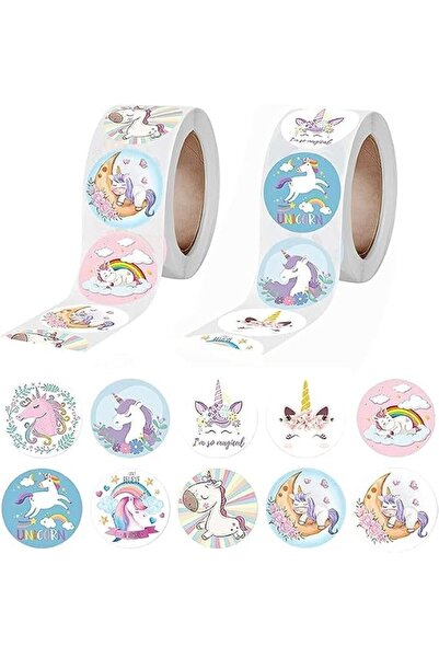 CHANEDE 1000 Pieces Unicorn Stickers for Kids, Cute Unicorn Label Stickers DI...
