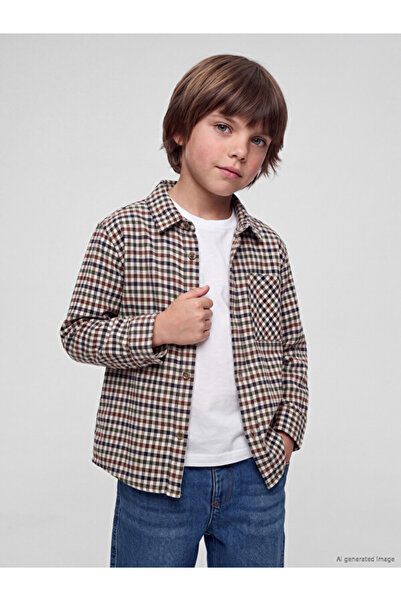 LC Waikiki Timeless Clothing & Timeless Choices Checkered Embroidered Boys' S...
