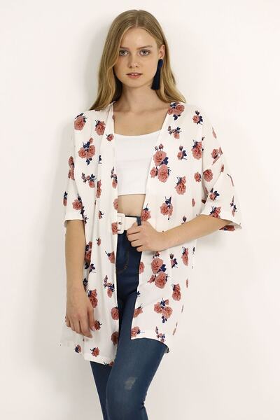 GABRİA Ruža Sa deznom Kimono