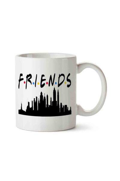 ART HEDİYE كوب فريندز سنترال بيرك مطبوع على الجانبين