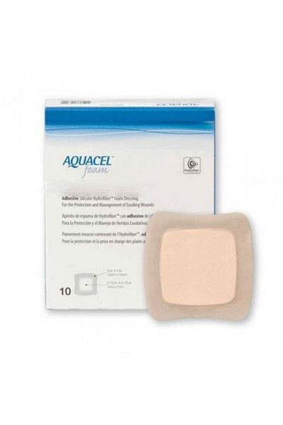 MEDİKAL غطاء جروح من الفوم أكواسيل من كونفاتيك، 12.5 × 12.5 سم 420619