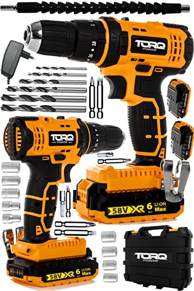 TORQ POWER Amerikan New Plus Series Emp Motor 58 Vf 8 Ah Super Lı-ıon Max Bat...