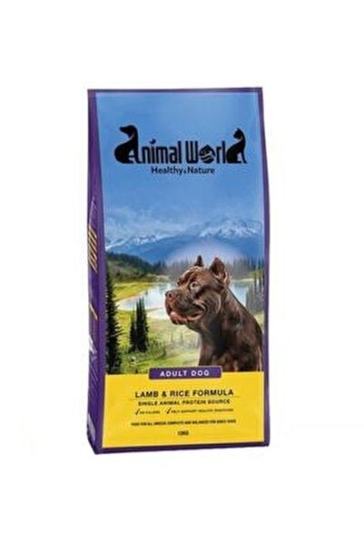 Animal World Kuzu Etli Ve Pirincli Yetiskin Kopek Mamasi 15 Kg Fiyati Yorumlari Trendyol