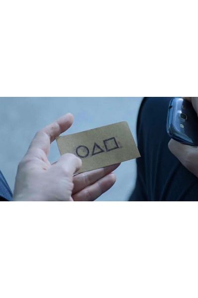 Zenginer Carte de vizită originală Squid Game - Carte de vizită (10 bucăți)