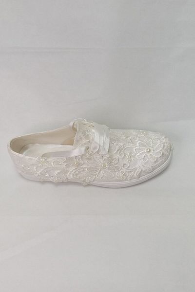Berush Bride Seria 902 Pantofi de mireasa cu toc cu pană și margele