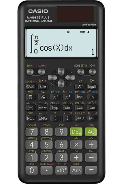 Casio Fx-570es Plus 2. Versiyon Bilimsel Fonksiyonlu Hesap Makinesi