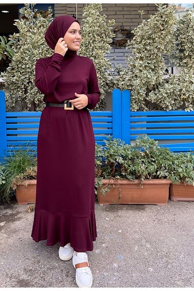 Missemramiss Flounced Silk Cotton Dress