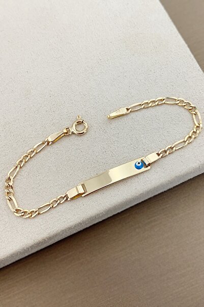 Seda Mücevherat Isimli Bebek Çocuk Altın Bileklik Künyesi