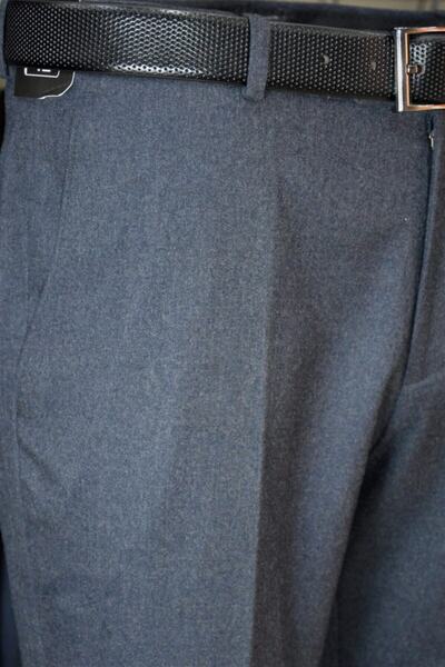 Ege Erkek Giyim Zenelli Kışlık Pantalon Antrasit Mavi