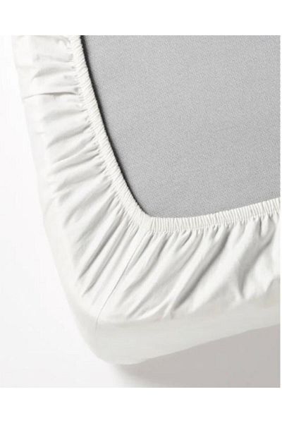 PIRILTI COLLECTION ملاءة سرير مفردة من الساتان مقاس 100x200+30 سم