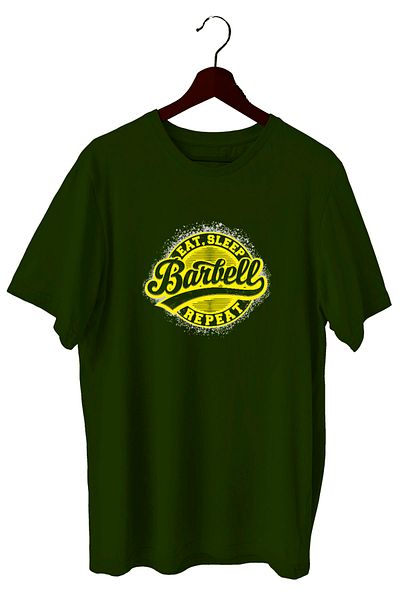 BLUU Barbell Athlete T-shirt Crew Neck