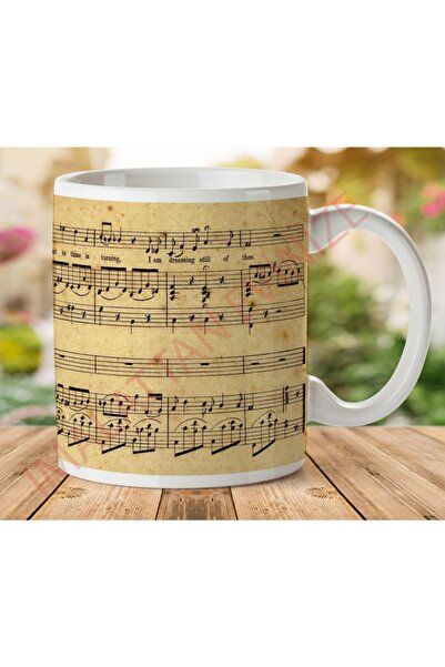 ART HEDİYE 1-351 NOTES COLORFUL PRINT Two Sides Printed Mug Cup.jpg