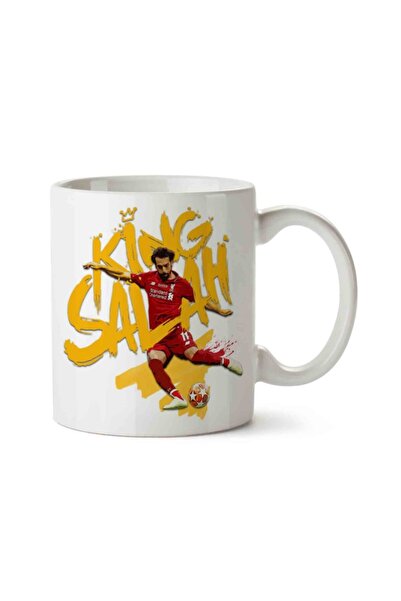 ART HEDİYE كوب محمد صلاح كينج صلاح مطبوع - وجهين