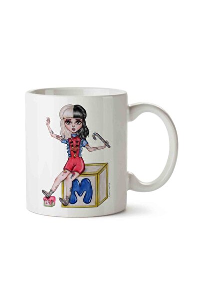 ART HEDİYE كوب ميلاني مارتينيز كراي بيبي ألفابت جيرل مطبوع على الجانبين