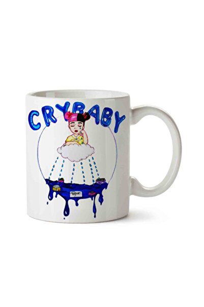 ART HEDİYE كوب ميلاني مارتينيز كري بيبي أزرق مطبوع على الجانبين