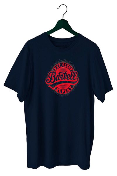 BLUU Barbell Athlete T-shirt Crew Neck