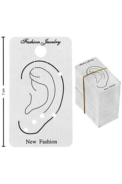 Bijuteri Net Cartilage Earring Card - Comfortable and Stylish Design