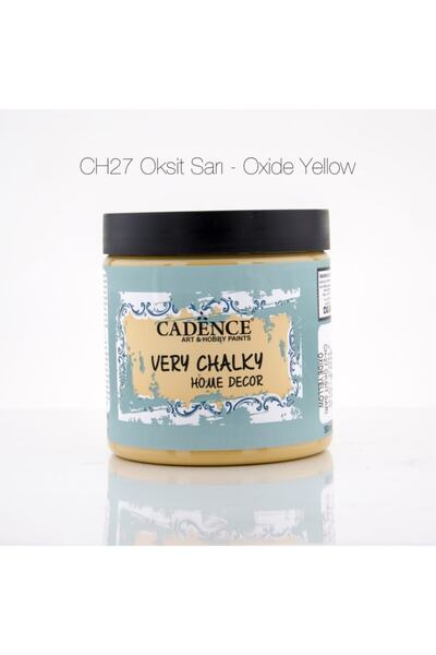 Cadence Very Chalky Home Decor Mobilya Boyası 500 ml. 27 OKSİT SARI