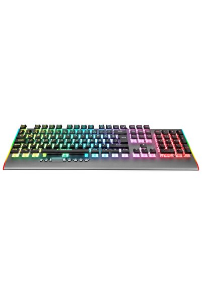 Rampage Prıme Rgb Backlight Kristal Red Switch Mekanik Klavye Gaming Klavye Oyuncu Klavyesi
