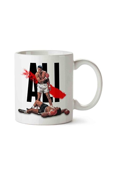 ART HEDİYE Muhammad Ali Boxing Two Sided Printed Mug