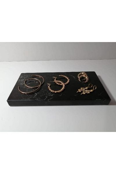Başakmarble Quartz Marble Presentation Holder (25X12 CM)