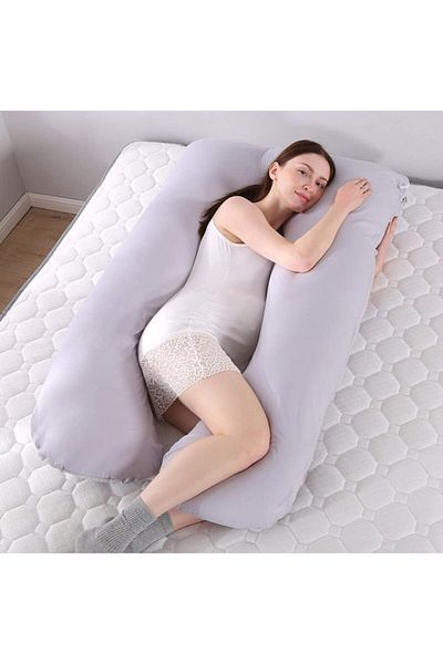 Çınar Reklam & Dış Ticaret Pregnancy Pillow with 5 Different Zone Supports (LINED)