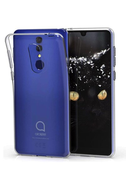 Molly Alcatel 3 2019 Compatible Transparent Silicone Case