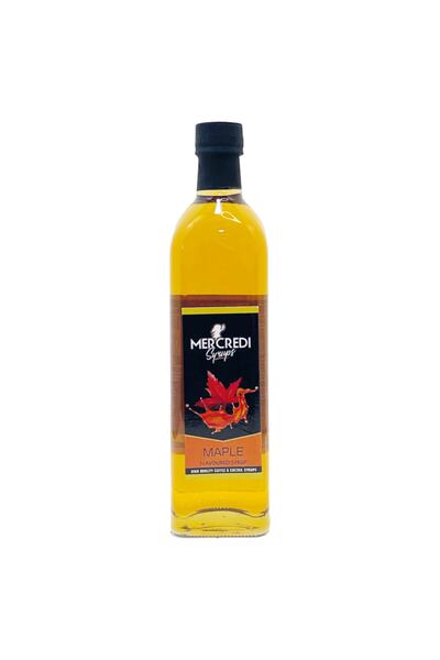 MERCREDI Maple Akçaağaç Kahve Ve Kokteyl Şurubu 750 Ml