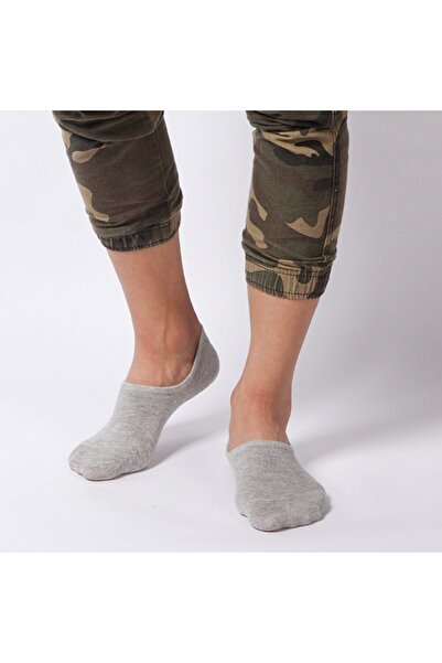 Shopiolog Ανδρικές κάλτσες μπαλαρίνας Invisible Anti-Slip Heel Silicone 6 Pack