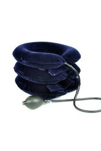 Genel Markalar Üç Katlı Ayarlanabilir Şişme Ortopedik Boyun Seyahat Yastığı